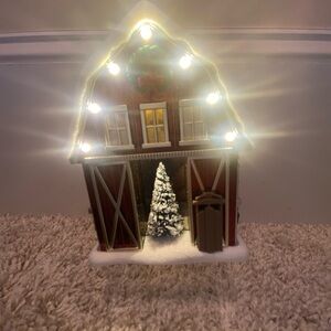 Bath & Body Works Christmas Barn lighted projection wallflower